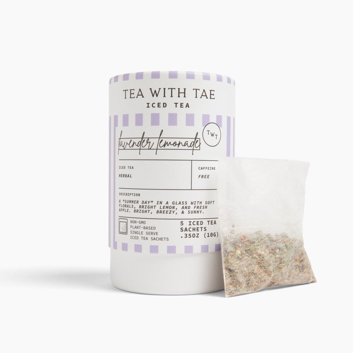 Lavender Lemonade Iced Mini Tube (5 iced sachets) - Tea with Tae