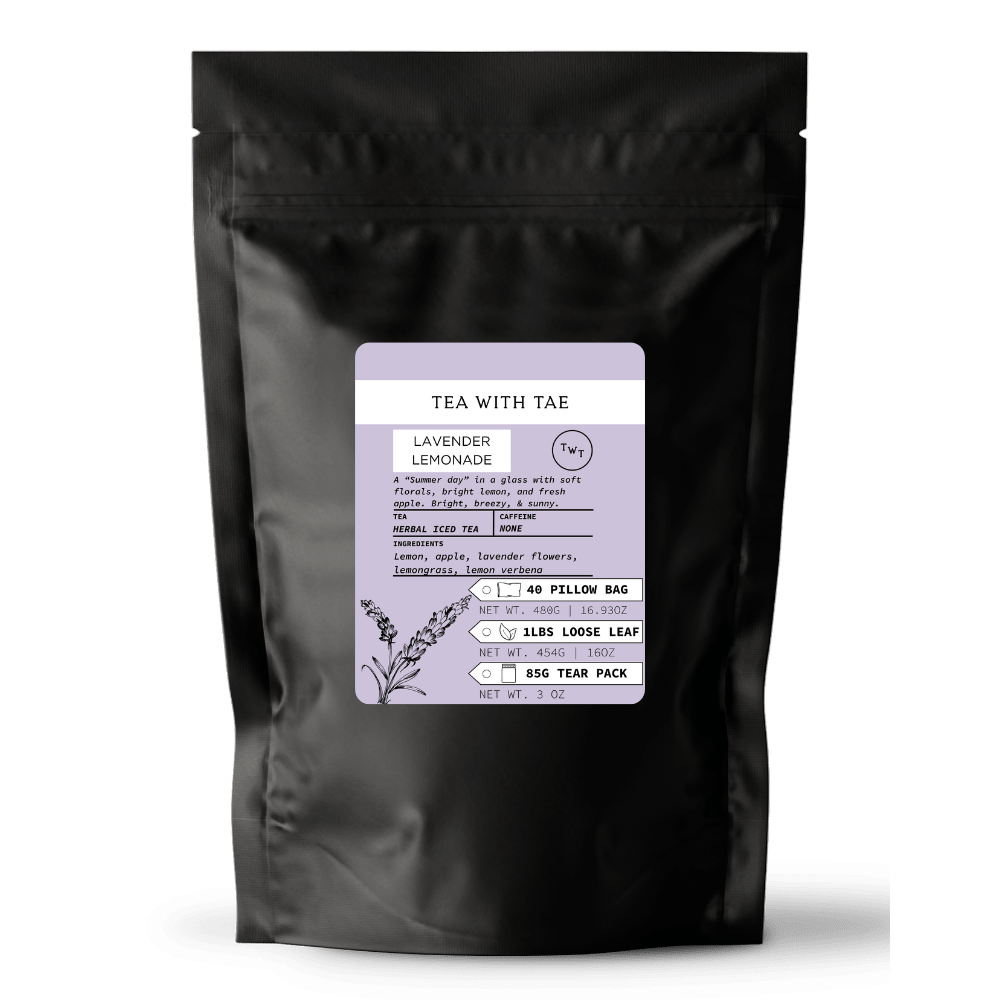 Lavender Lemonade Iced Tea Pouch - Tea with Tae