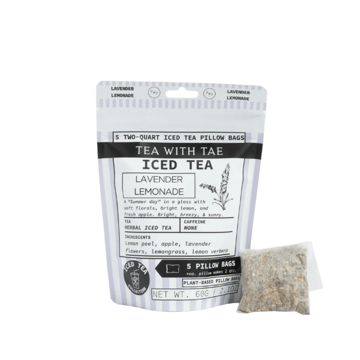 Lavender Lemonade Pouch (5 pillow bags) - Tea with Tae