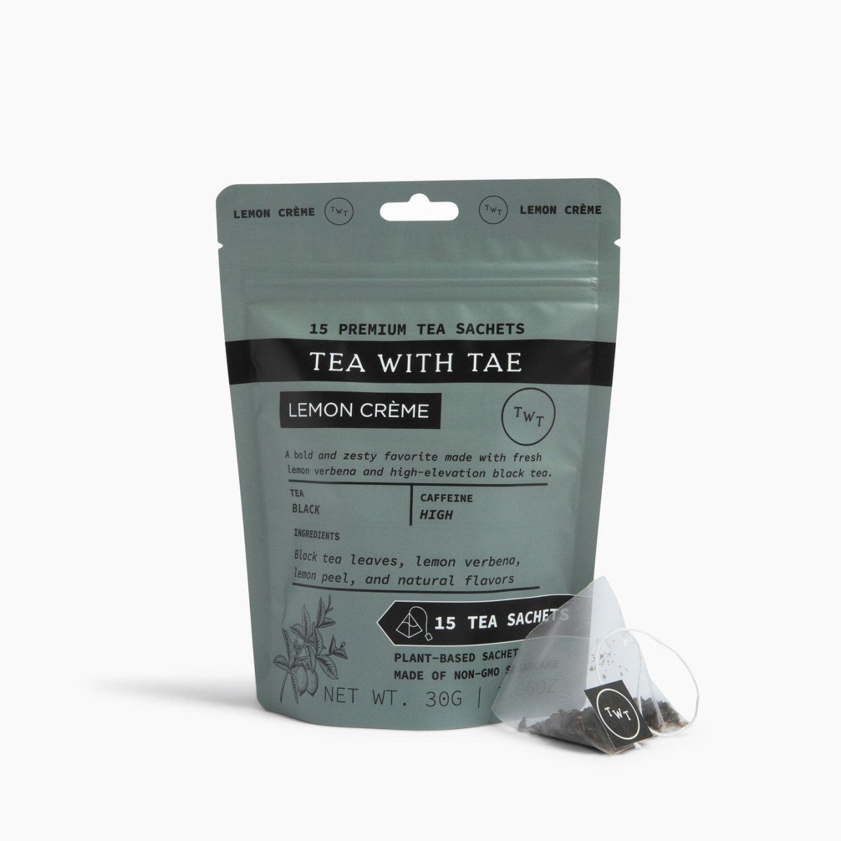Lemon Crème Pouch (15 tea bags) - Tea with Tae