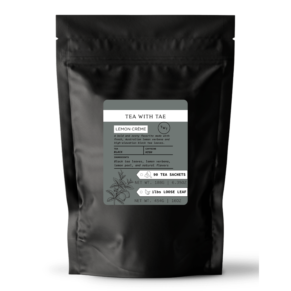 Lemon Crème Pouch - Tea with Tae