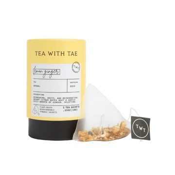 Lemon Ginger Mini Tea Tube