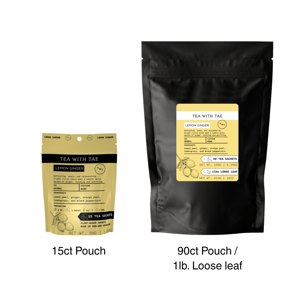 Lemon Ginger Pouch - Tea with Tae