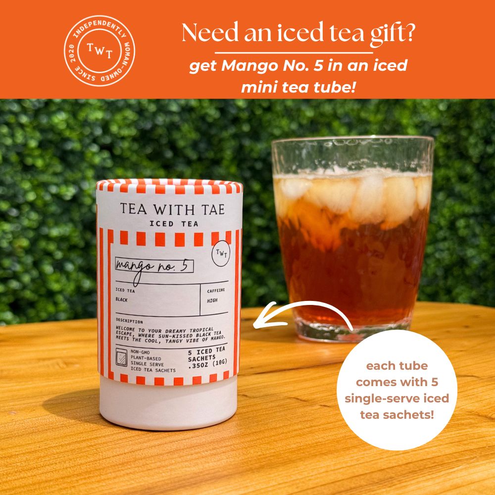 Mango No. 5 Iced Black Tea Pouch - Tea with Tae