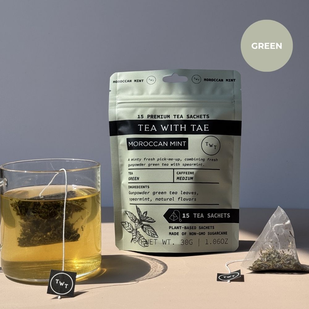 Moroccan Mint Hot Tea Pouch - Tea with Tae