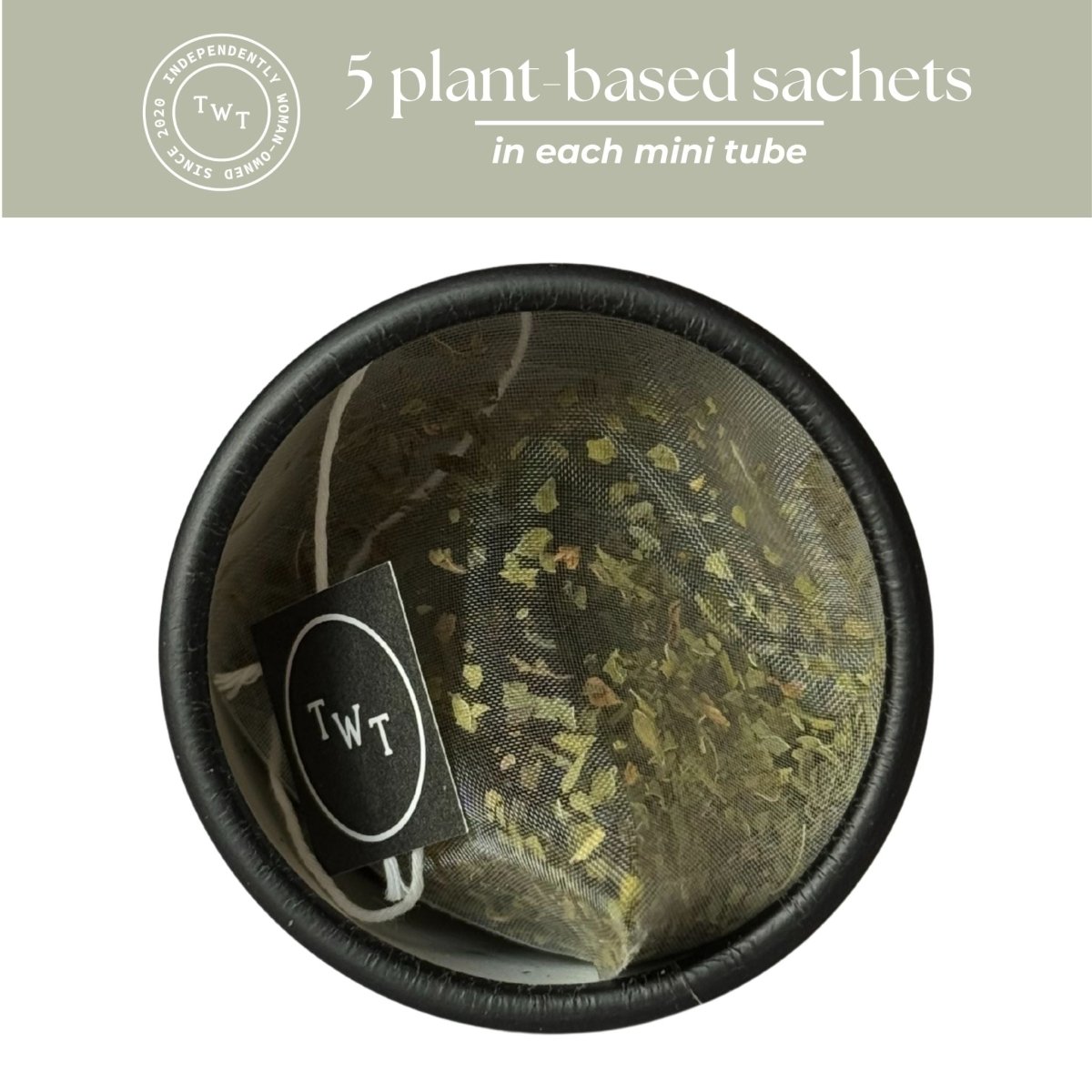 Moroccan Mint Mini Tea Tube (5 tea bags) - Tea with Tae