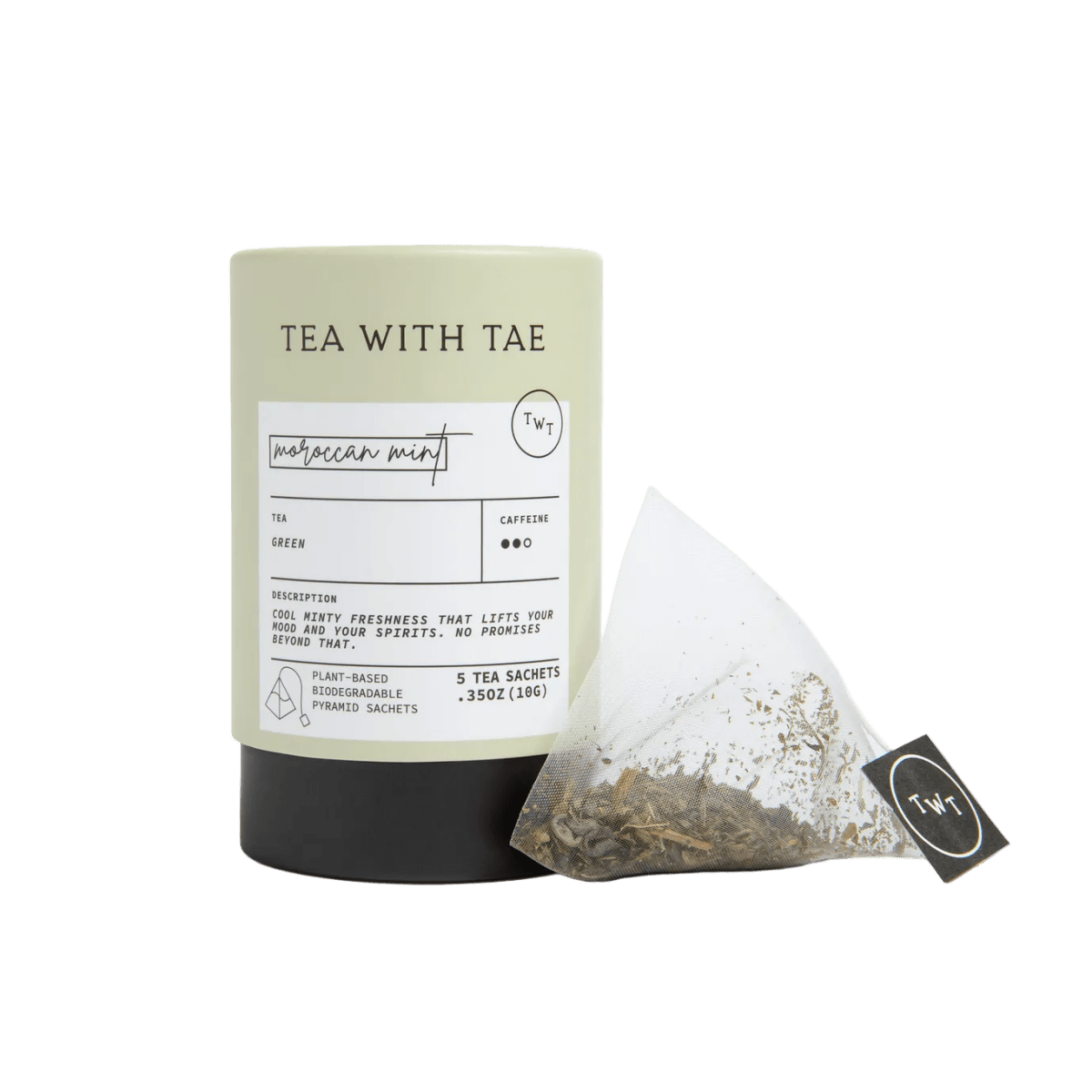 Moroccan Mint Mini Tea Tube (5 tea bags) - Tea with Tae