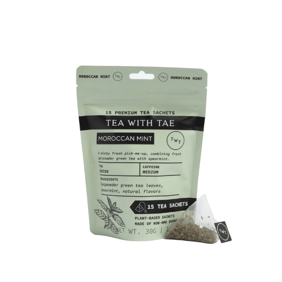 Moroccan Mint Pouch (15 tea bags) - Tea with Tae