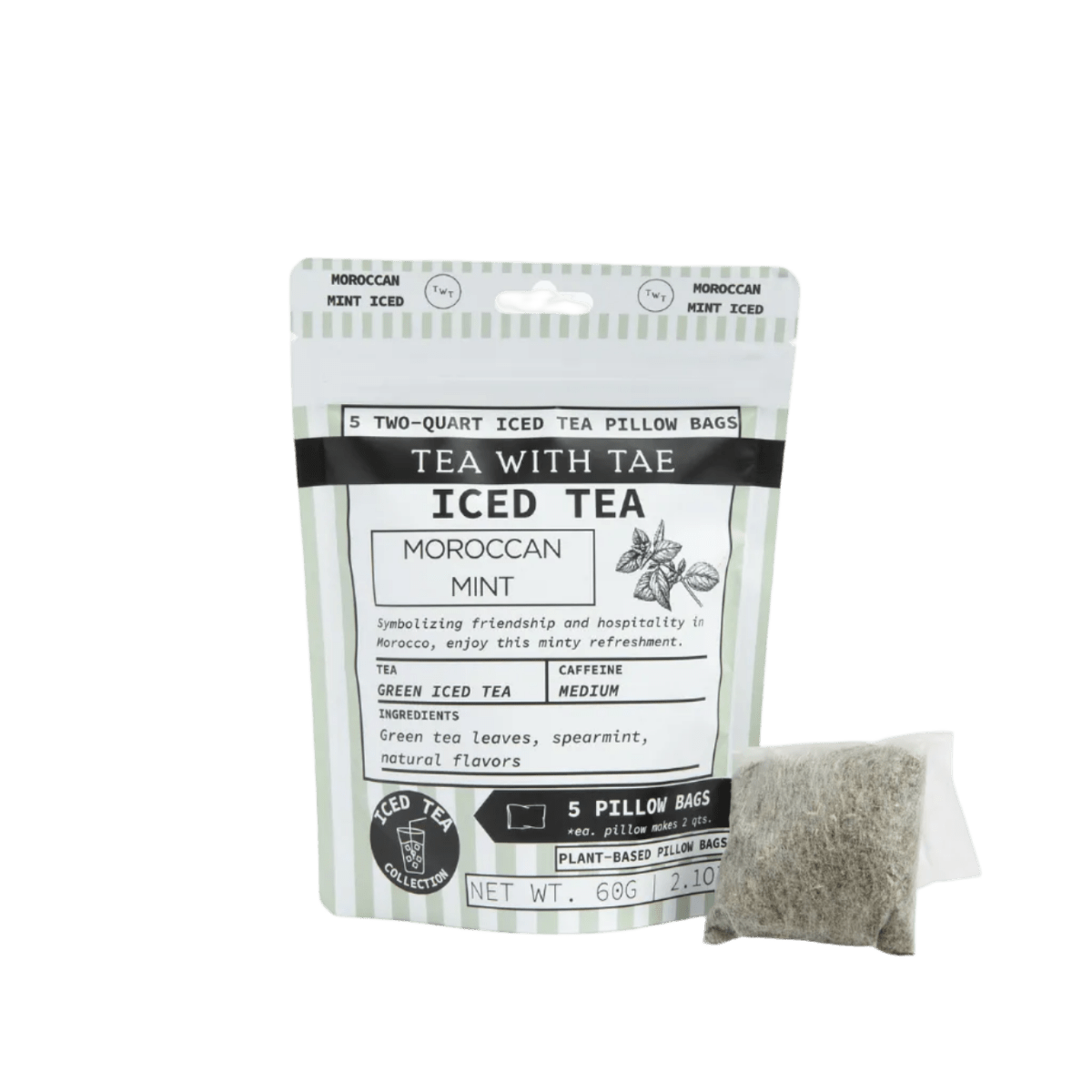 Moroccan Mint Pouch (5 pillow bags) - Tea with Tae