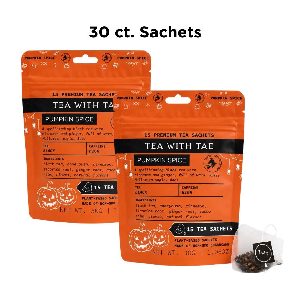 Pumpkin Spice Halloween Pouch - Tea with Tae