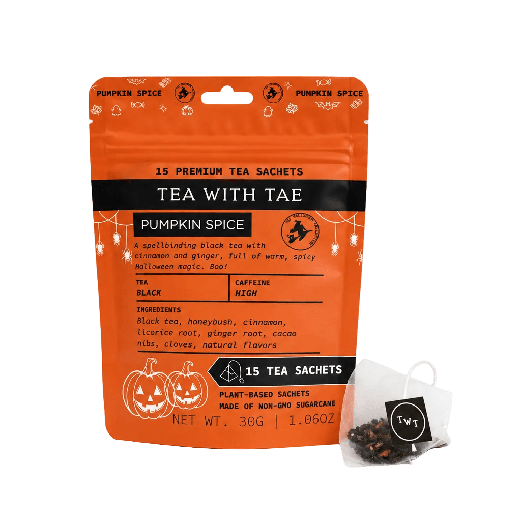 Pumpkin Spice Halloween Pouch - Tea with Tae