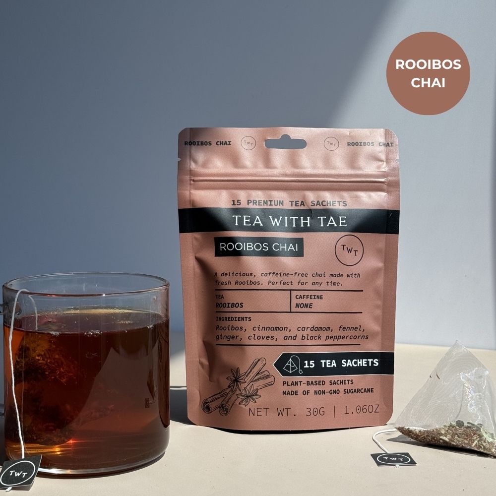 Rooibos Chai Hot Tea Pouch - Tea with Tae