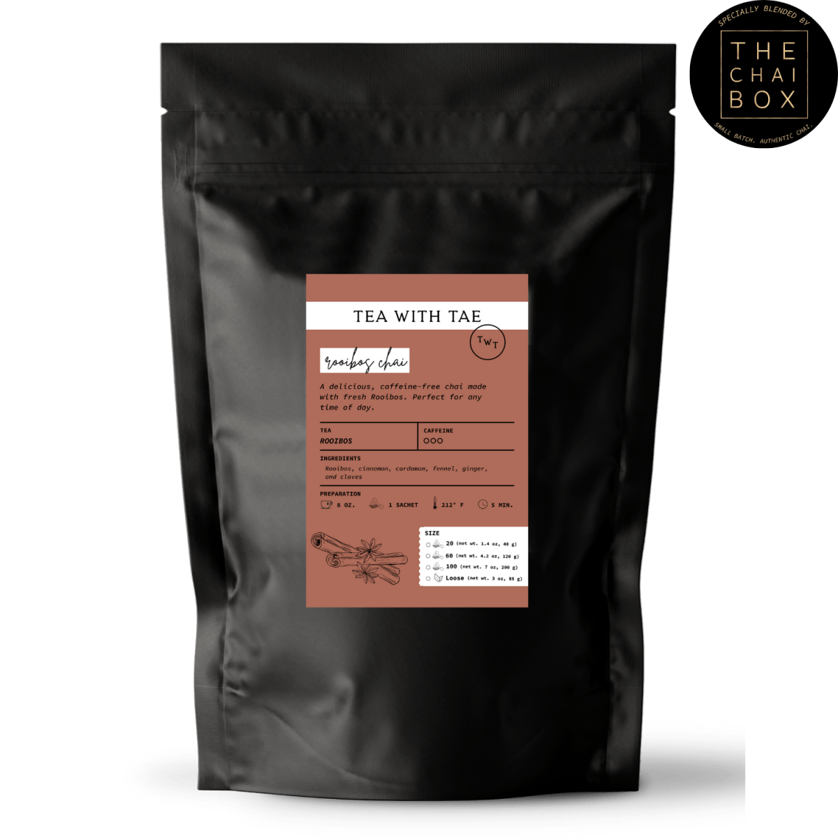 Rooibos Chai Pouch - Tea with Tae