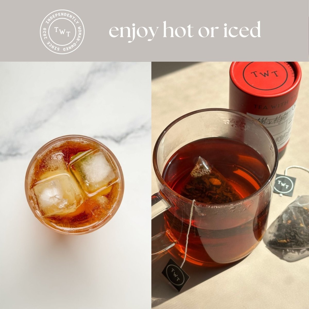 Rudolph's Delight Mini Tea Tube (5 tea bags) - Tea with Tae