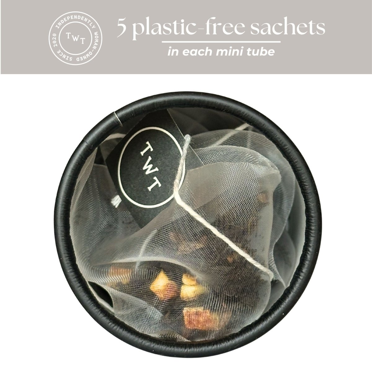 Rudolph's Delight Mini Tea Tube (5 tea bags) - Tea with Tae