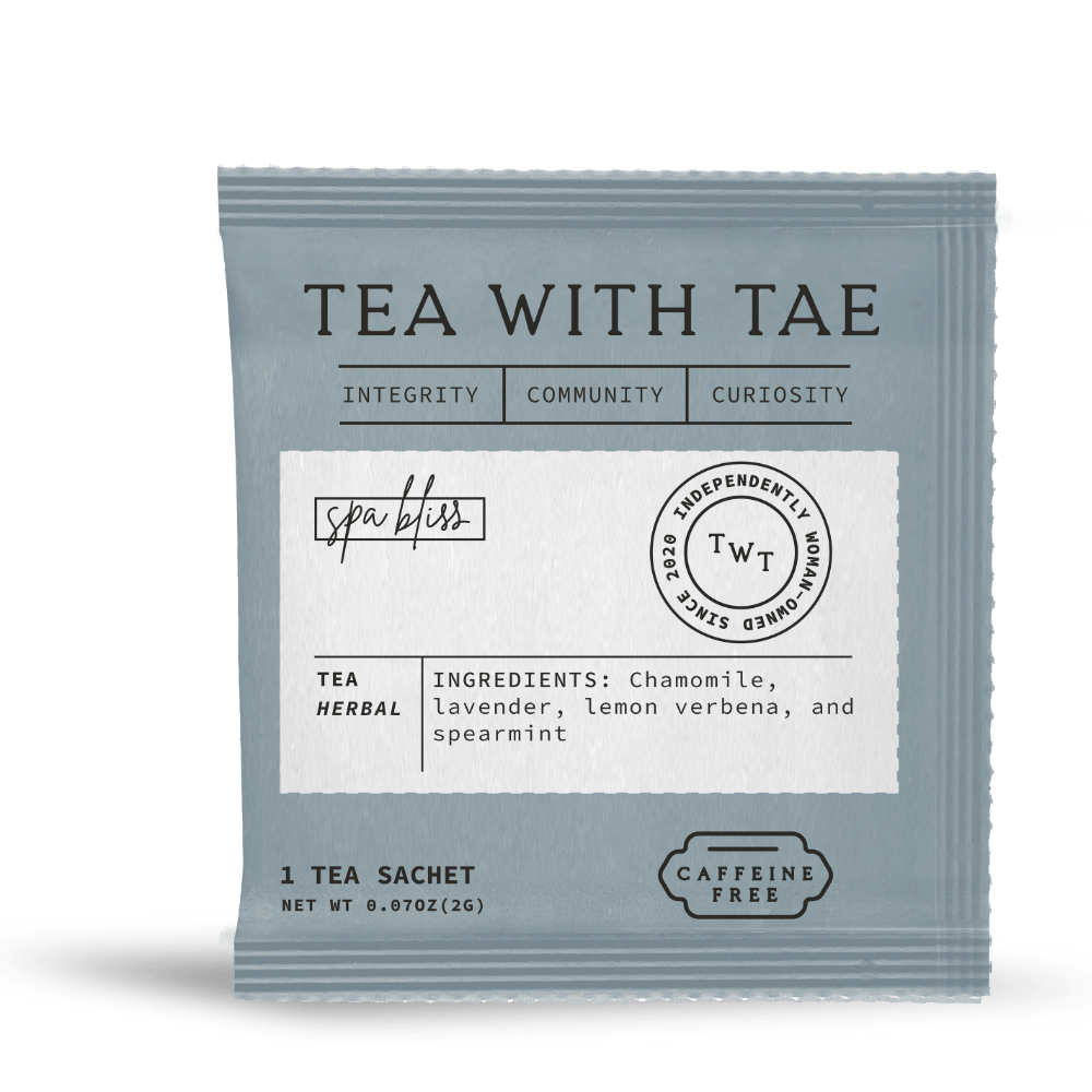 Spa Bliss 50 ct. Overwrap Bag - Tea with Tae