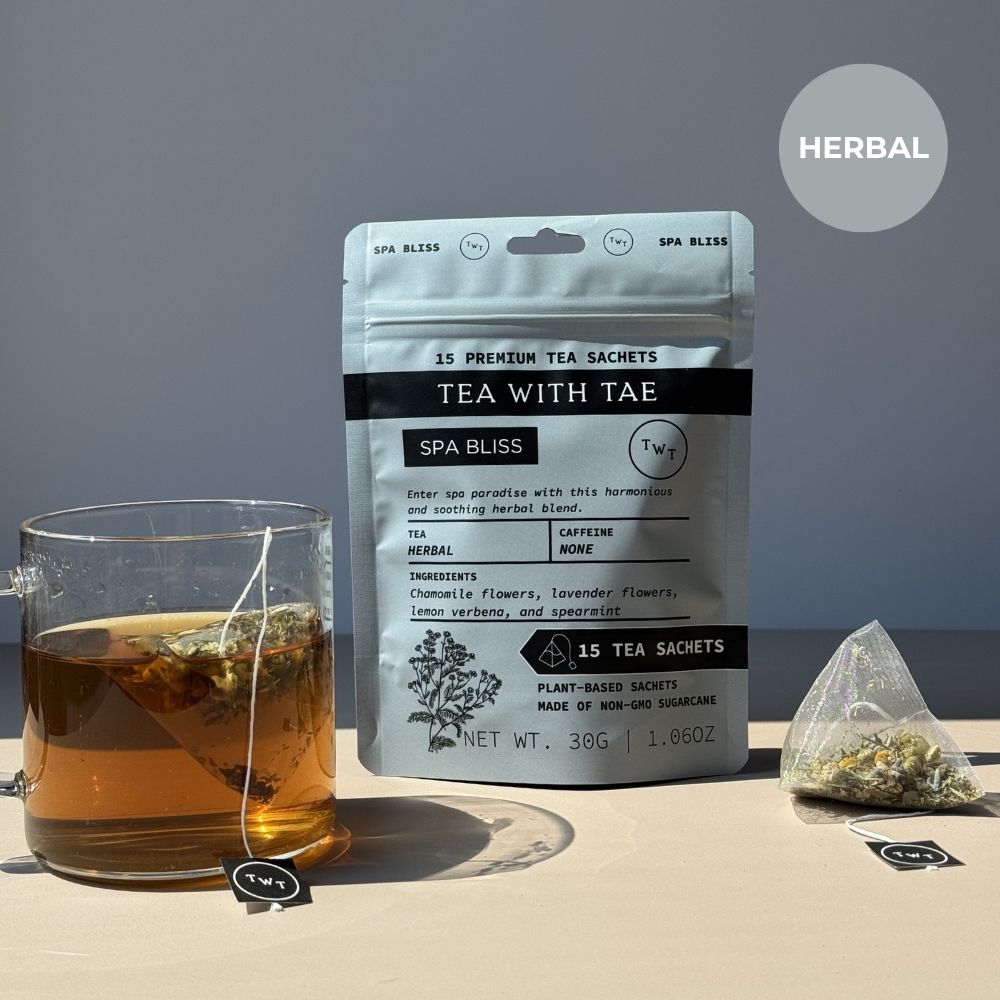 Spa Bliss Hot Tea Pouch - Tea with Tae