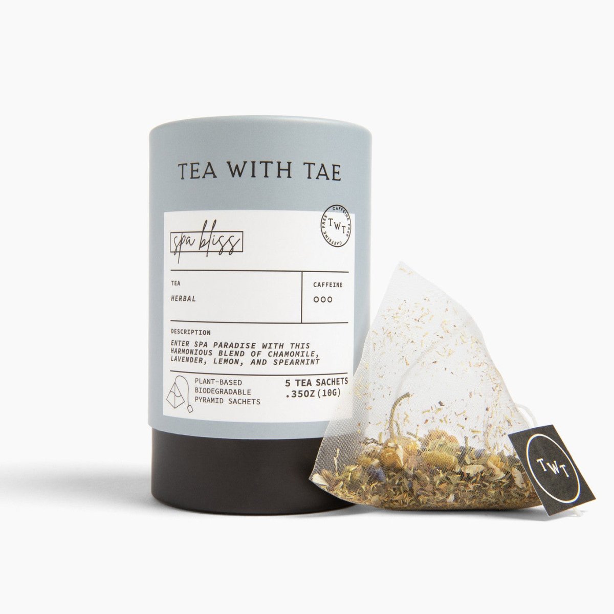 Spa Bliss Mini Tube (5 tea bags) - Tea with Tae