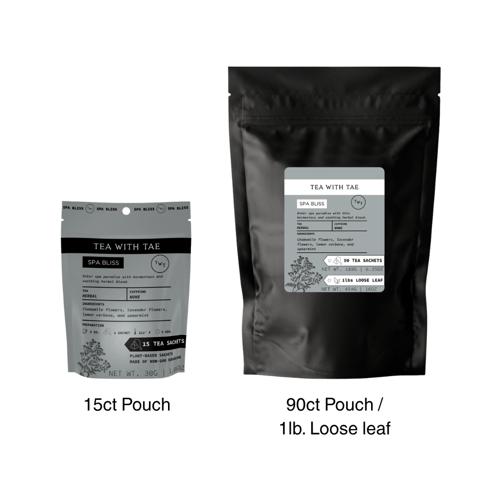 Spa Bliss Pouch - Tea with Tae