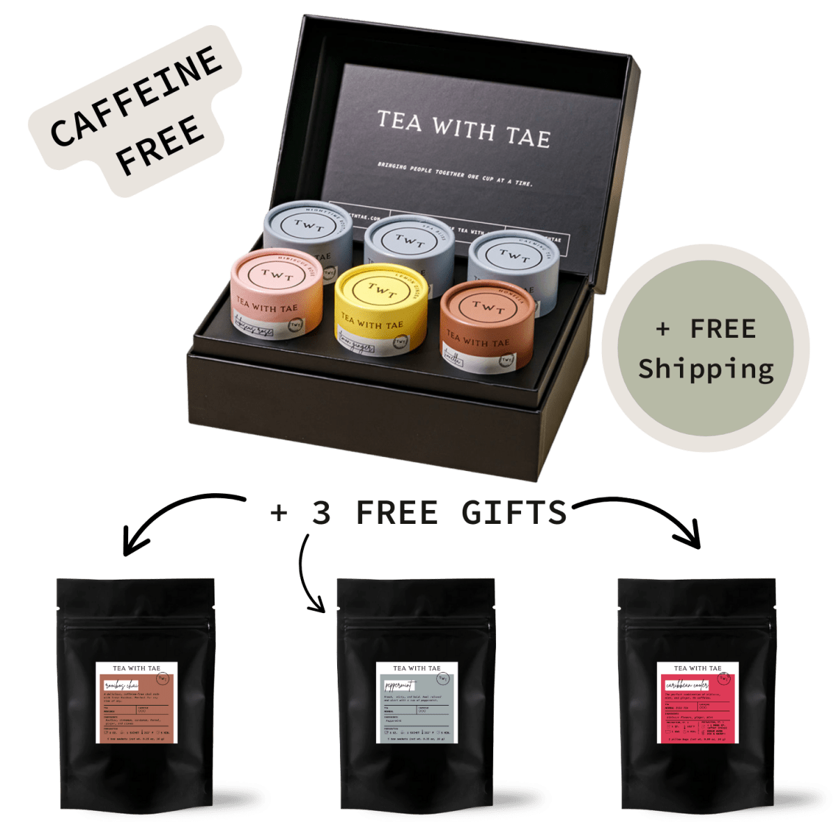 Starter Pack: Tea Bento Box (1 per customer) - Tea with Tae