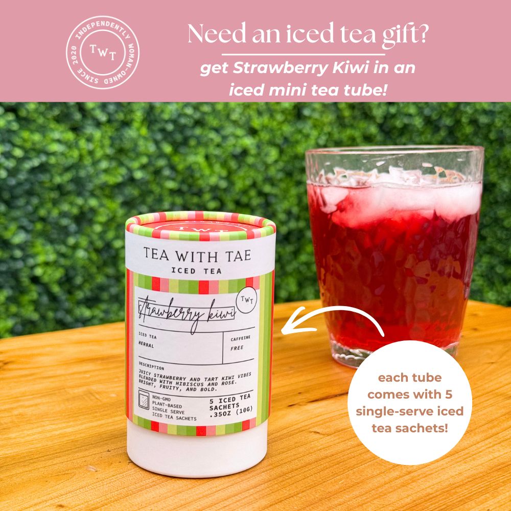 Strawberry Kiwi Iced Tea Pouch - Tea with Tae