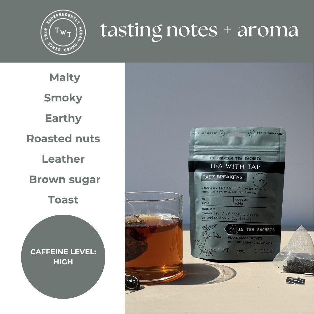Tae's Breakfast Hot Tea Pouch - Tea with Tae
