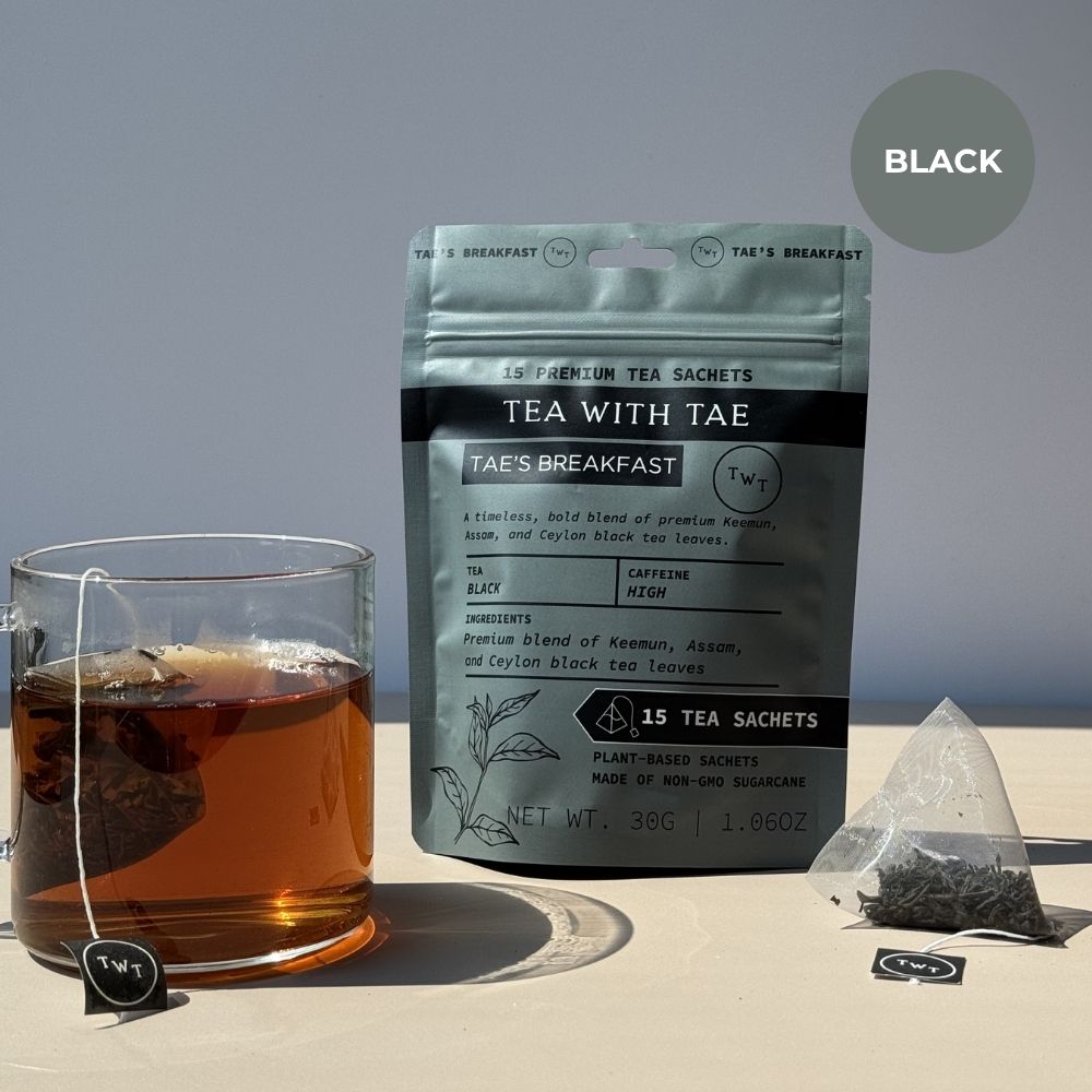 Tae's Breakfast Hot Tea Pouch - Tea with Tae
