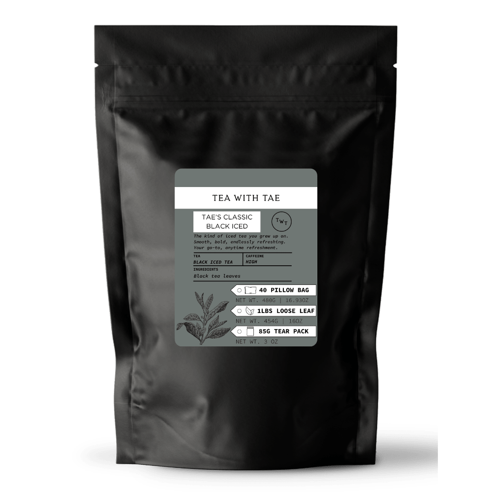 Tae's Classic Black Iced Tea Pouch - Tea with Tae