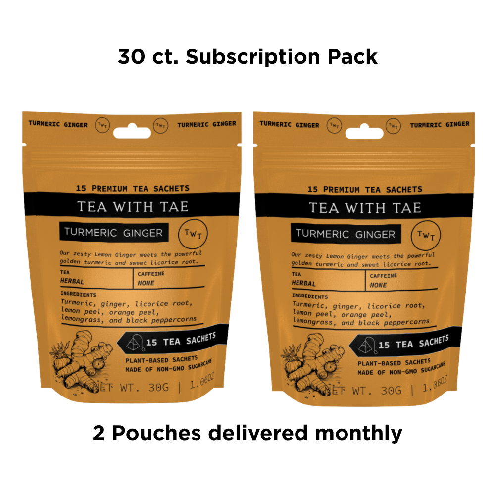 Turmeric Ginger Pouch - Tea with Tae