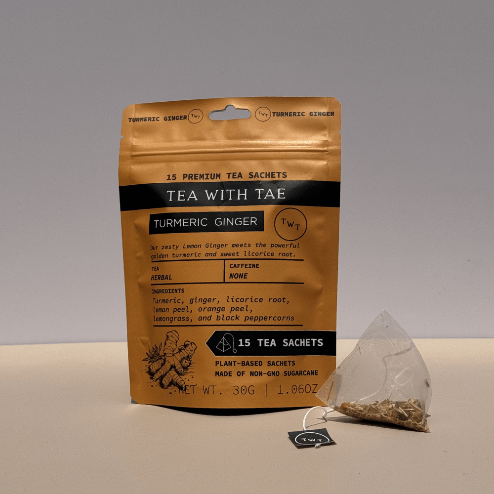 Turmeric Ginger Pouch (bundle) - Tea with Tae