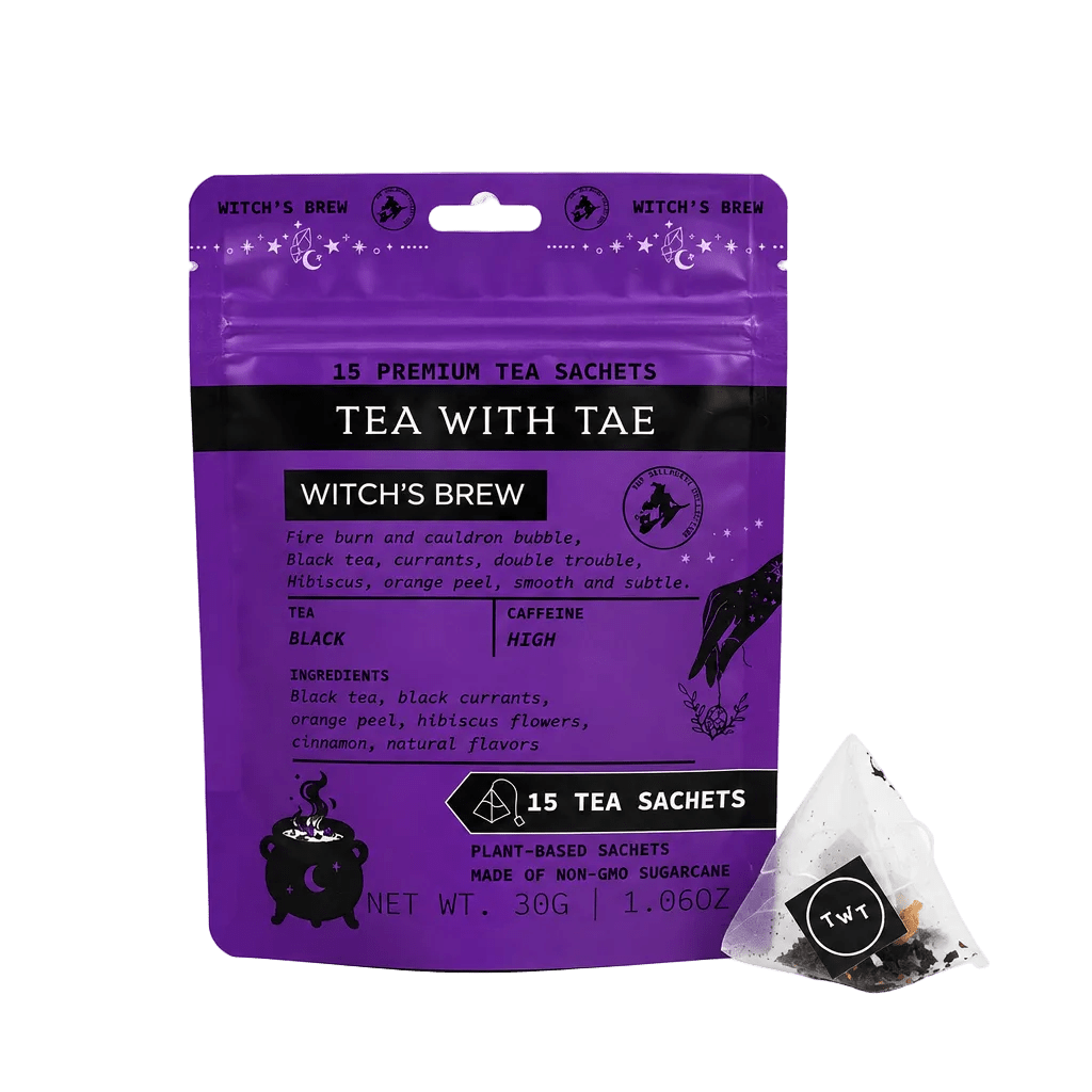 Witch's Brew Halloween Pouch - Tea with Tae