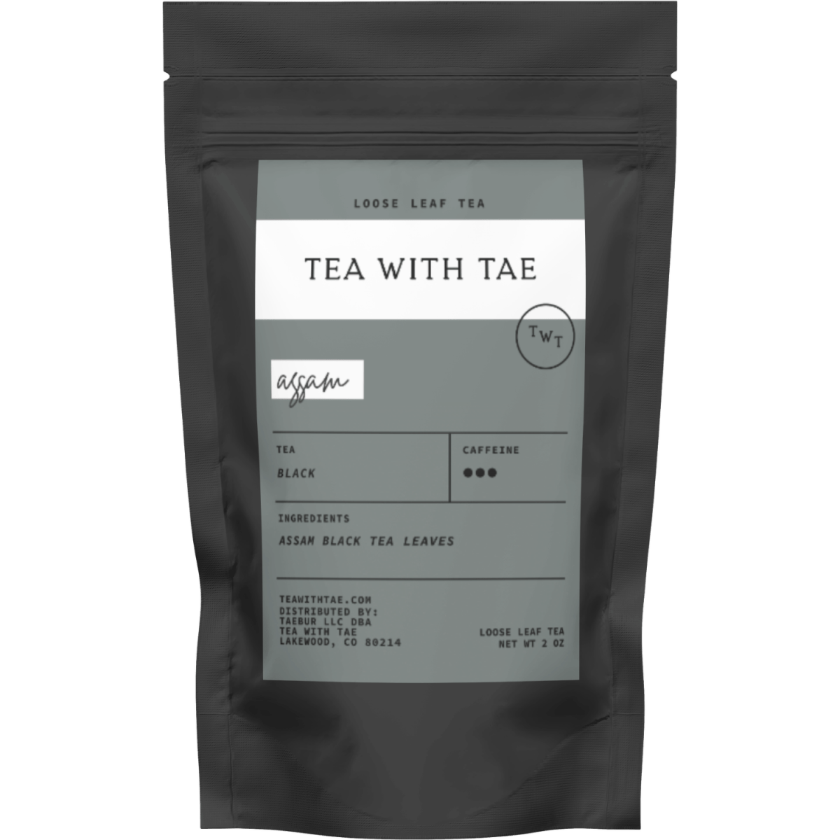 Assam Loose Leaf Pouch - Tea with Tae