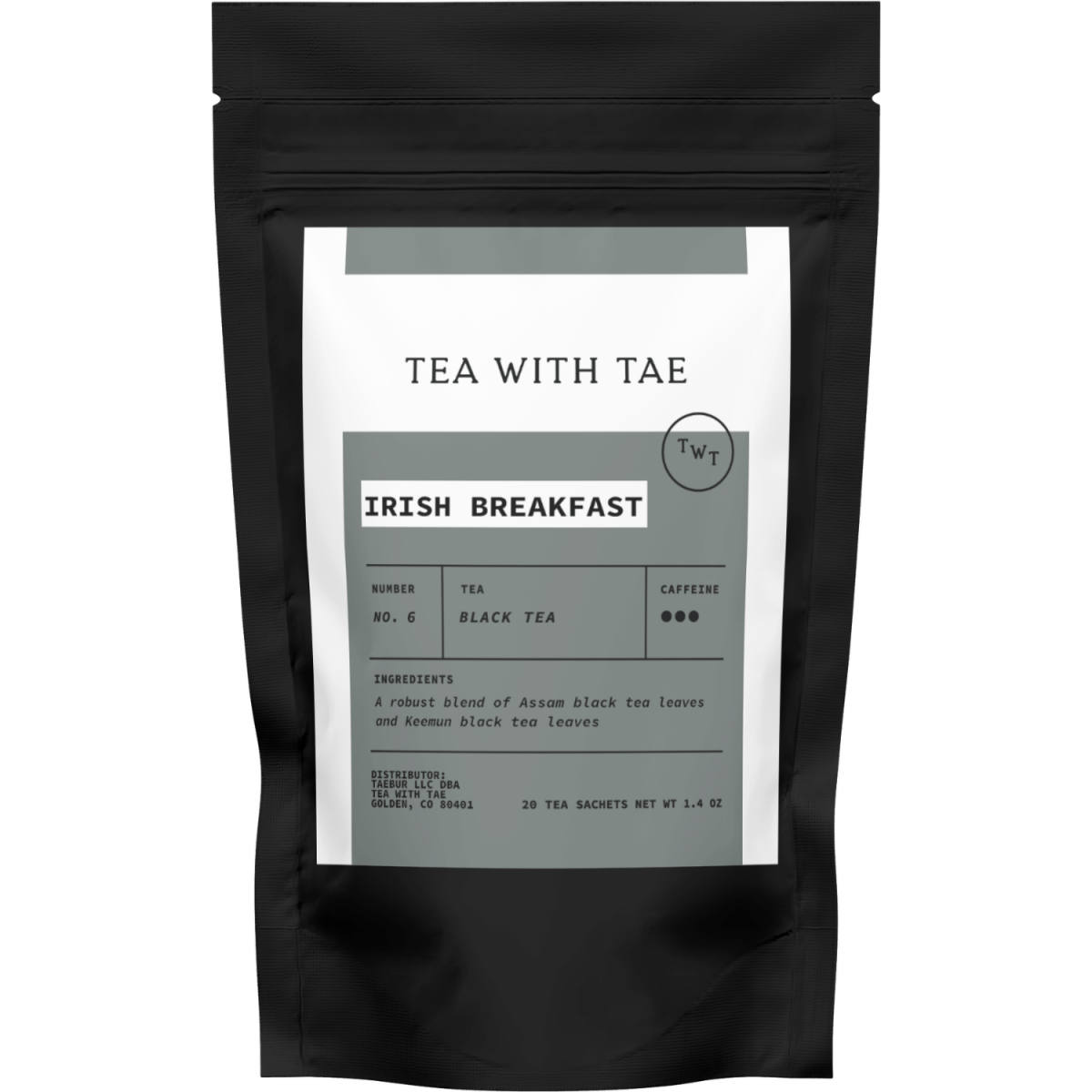 Irish Breakfast Pouch - Tea with Tae