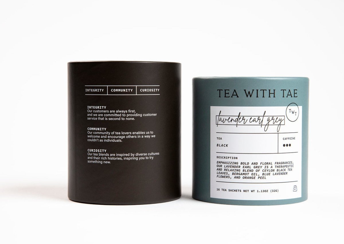 Lavender Earl Grey Large Tube - Tea with Tae