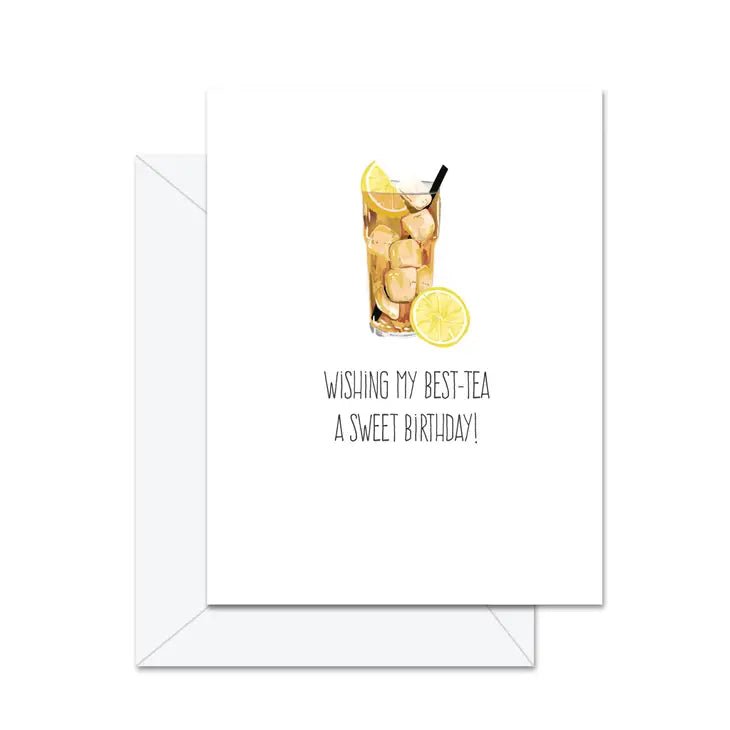 My Best-Tea Birthday Card - Tea with Tae