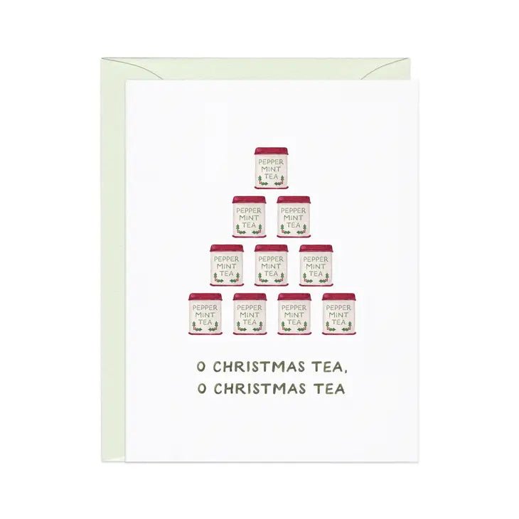 O Christmas Tea Card - Tea with Tae
