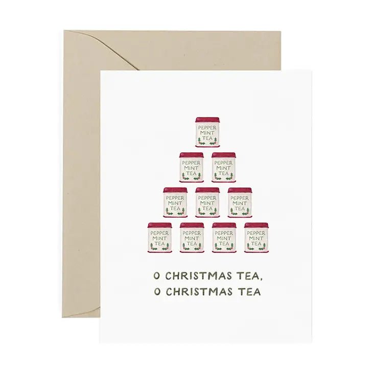 O Christmas Tea Card - Tea with Tae