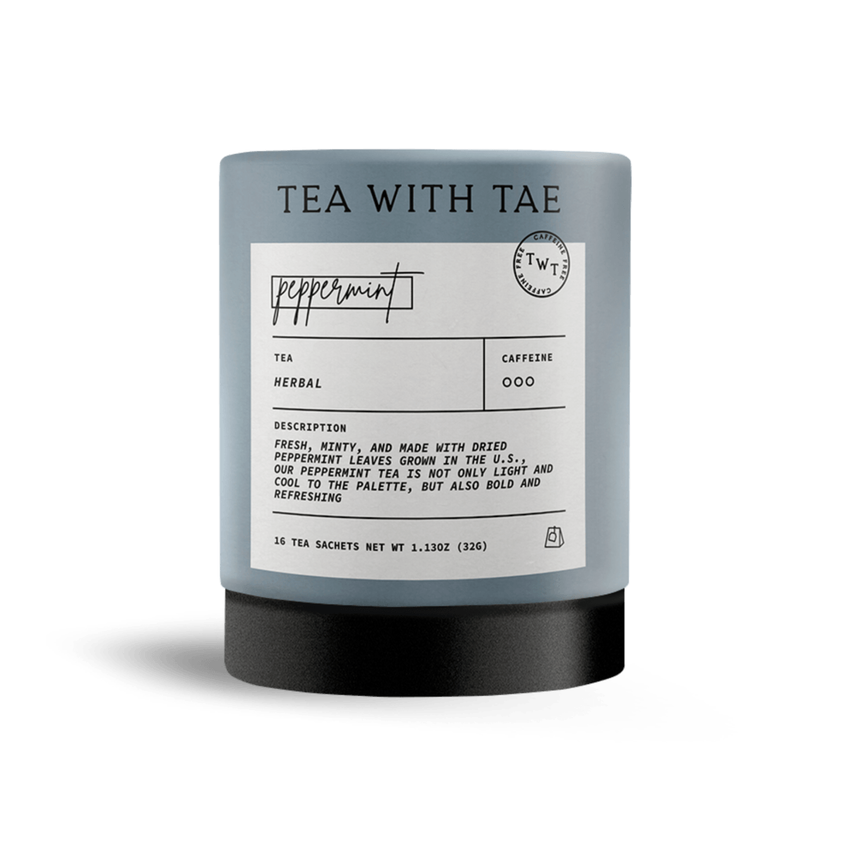 Peppermint Large Tube - Tea with Tae
