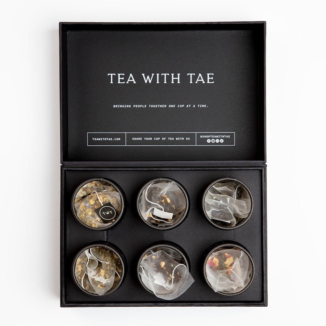 Sampler Tea Bento Box | 6-pack - Tea with Tae