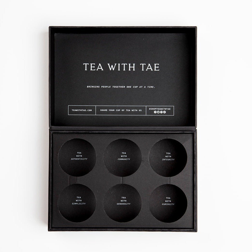 Sampler Tea Bento Box | 6-pack - Tea with Tae