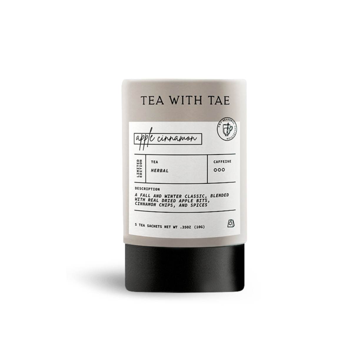 Wholesale Apple Cinnamon Mini Tube - Tea with Tae