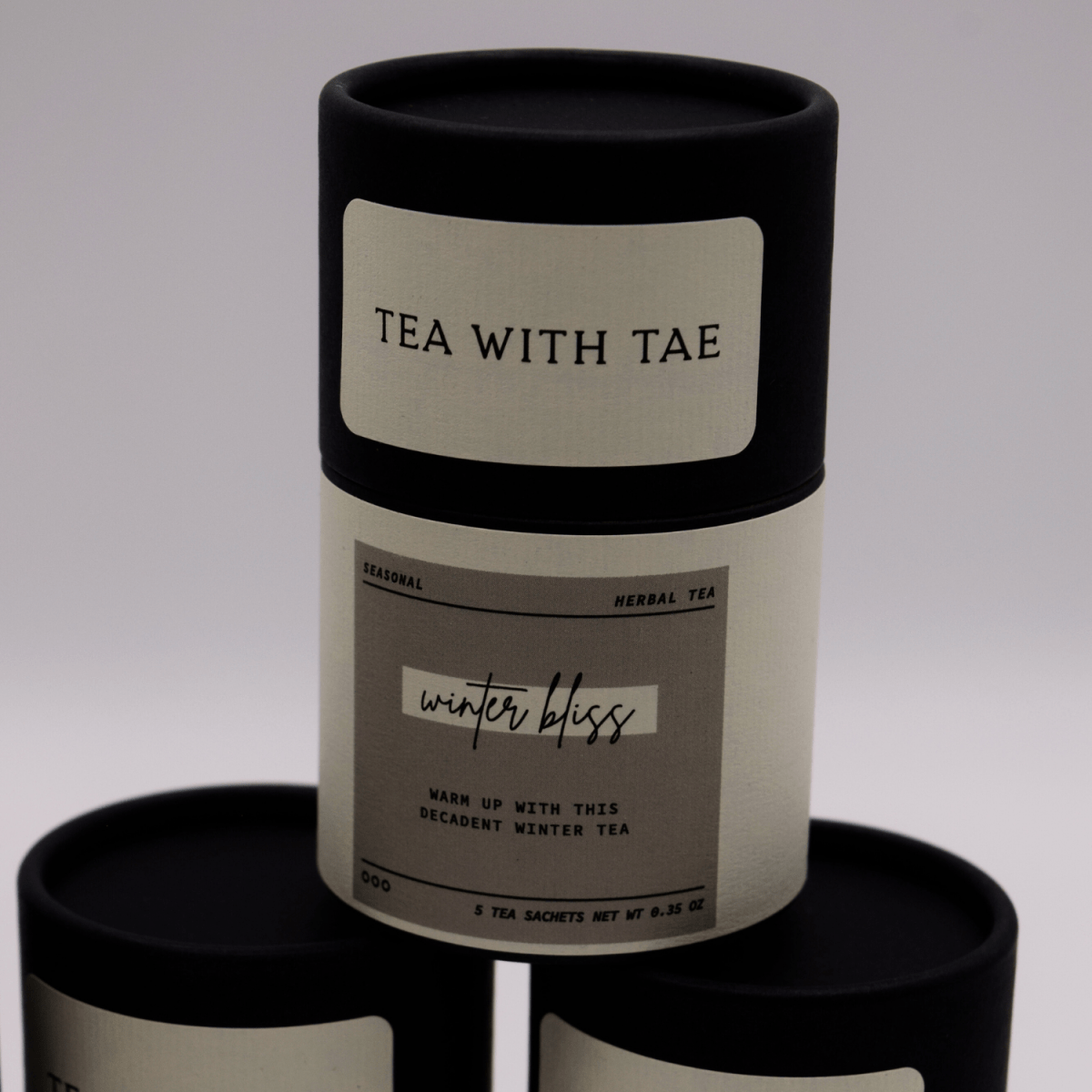 Wholesale Artisan Style Mini Tea Tube - Tea with Tae