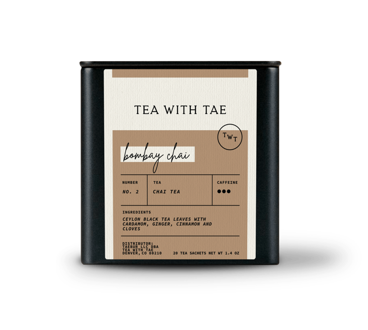 Wholesale Bombay Chai - Tea with Tae