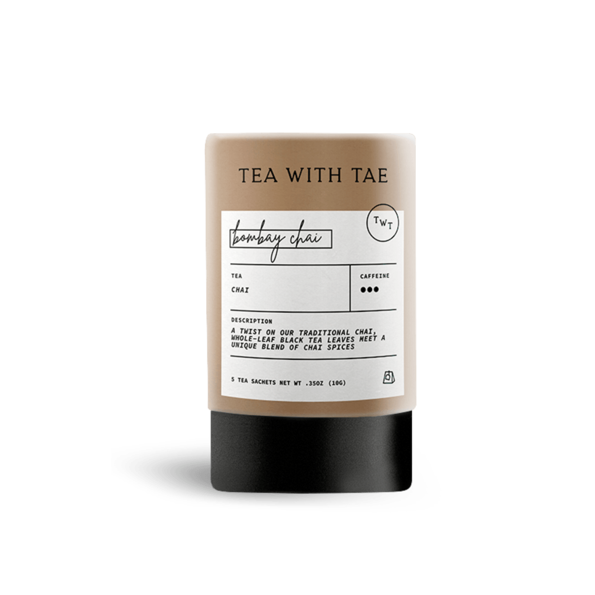 Wholesale Bombay Chai Mini Tube - Tea with Tae
