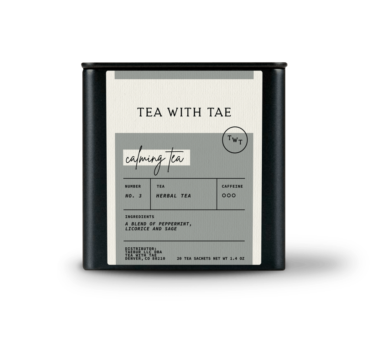 Wholesale Calming Tea - Tea with Tae