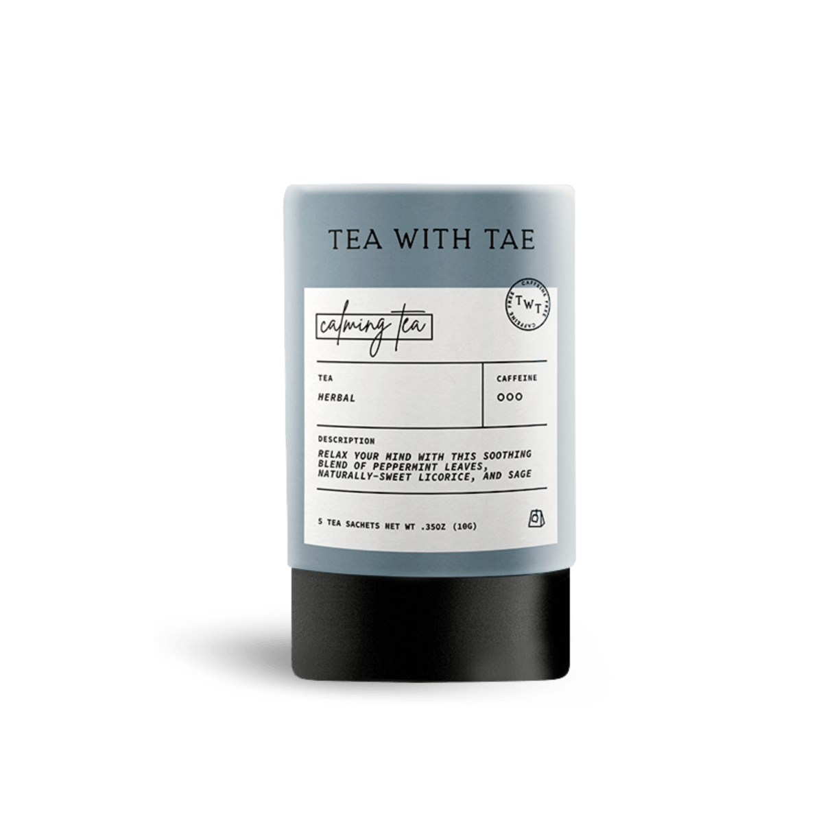 Wholesale Calming Tea Mini Tube - Tea with Tae