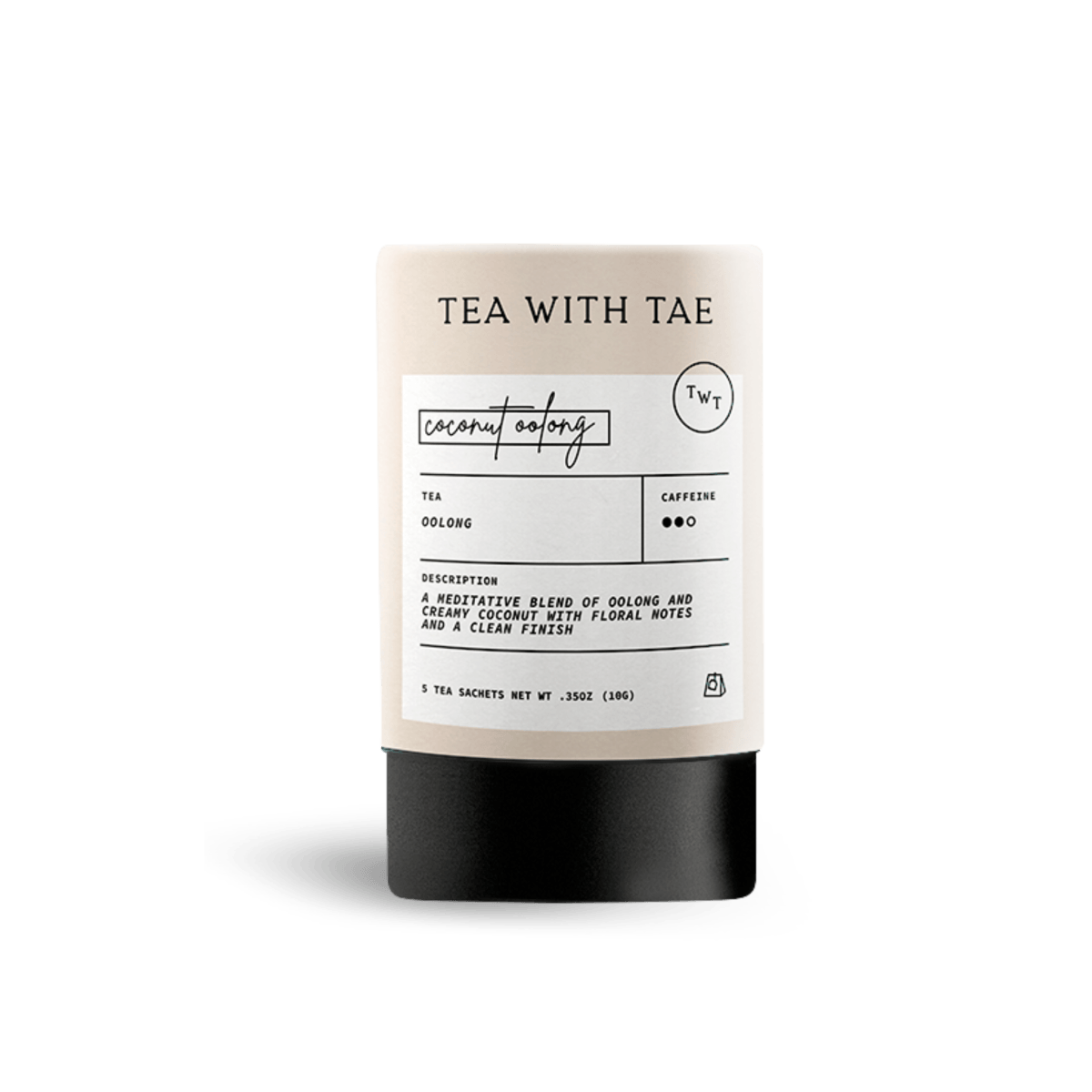 Wholesale Coconut Oolong Mini Tube - Tea with Tae