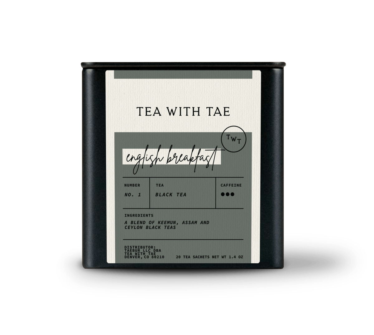 Wholesale English Breakfast - Tea with Tae