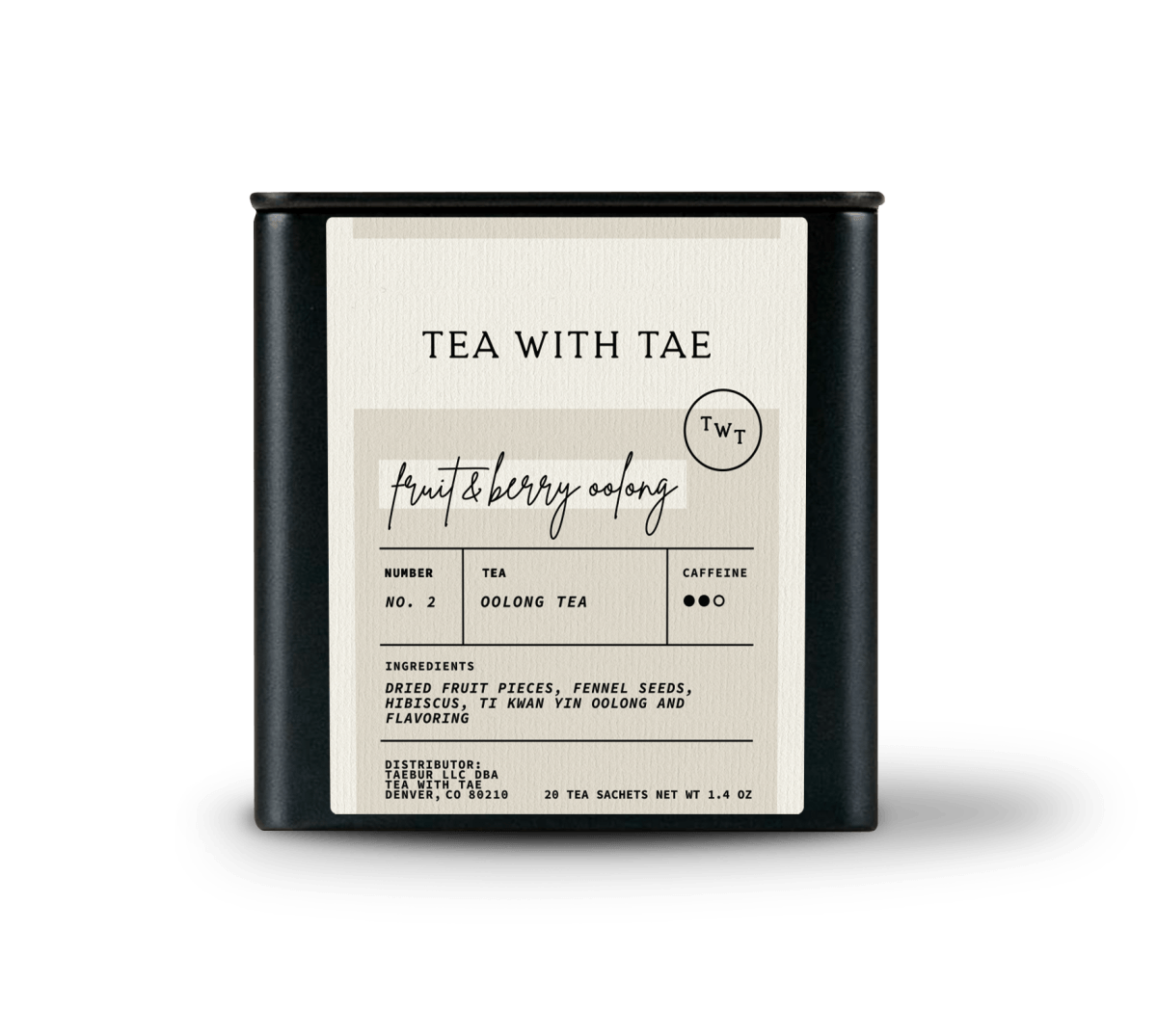 Wholesale Fruit & Berry Oolong - Tea with Tae