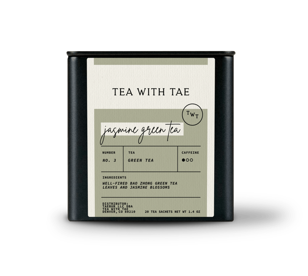 Wholesale Jasmine Green Tea - Tea with Tae